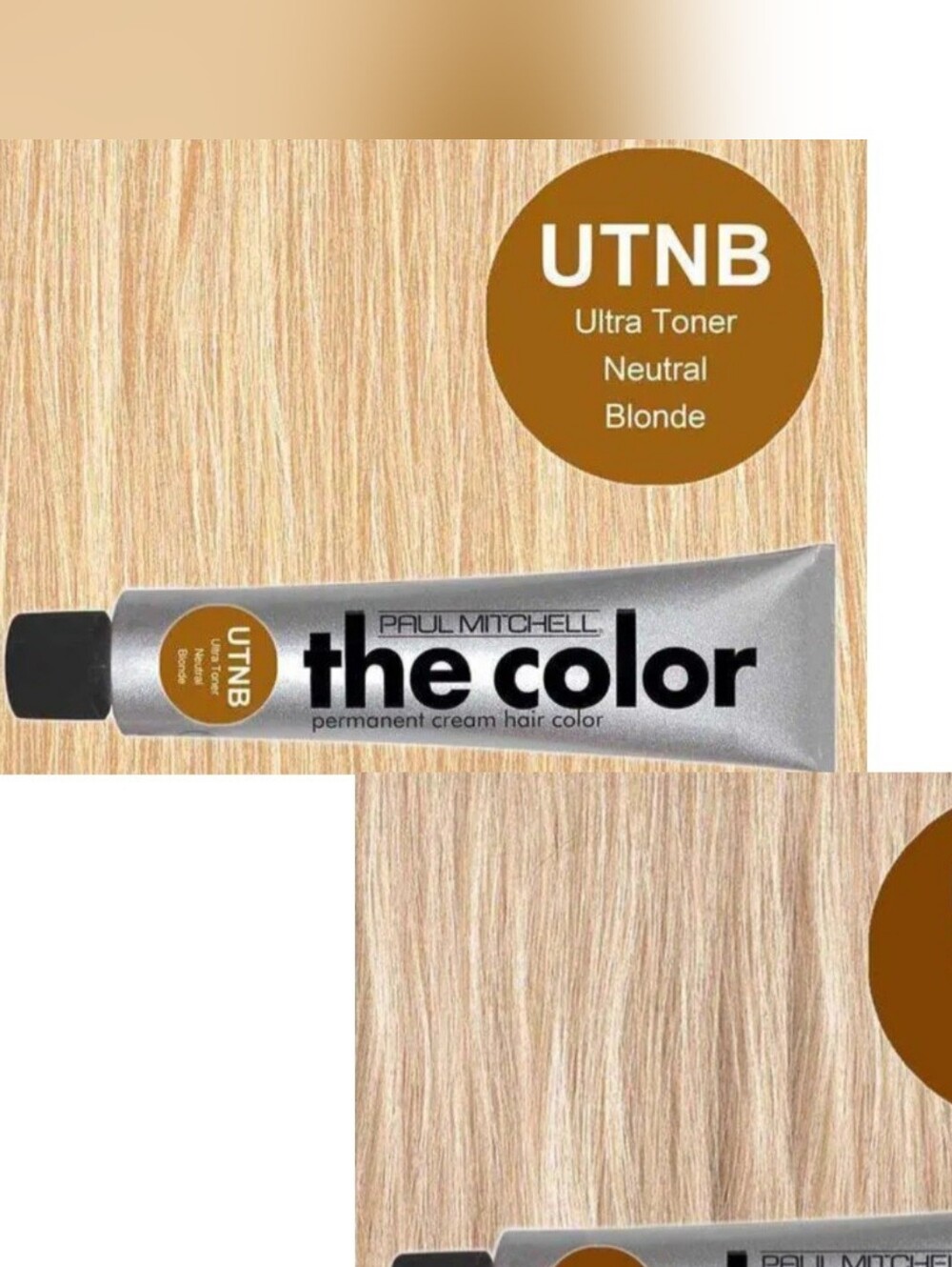 New (3) Paul Mitchell Permanent Cream Ultra Toners Hair Color Size 3 fl oz each